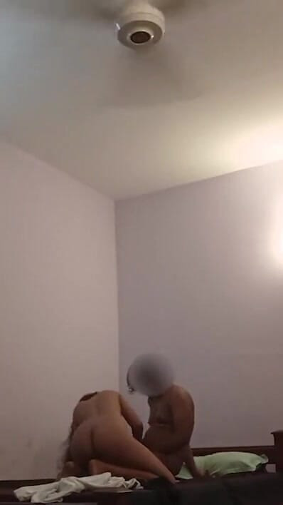Young Sri Lankan intern trying hard sex during the lunch break with her boss. | Clip 3