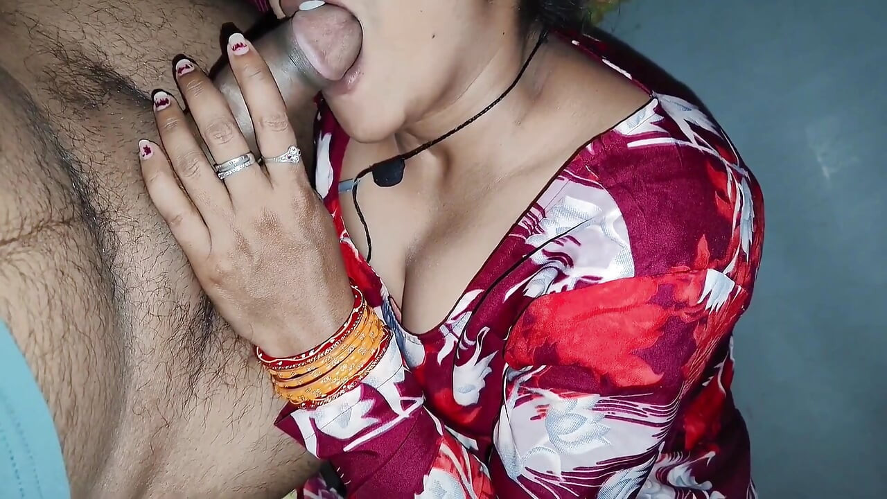Indian Desi Wife Sucked Dick Till Cum in Mouth