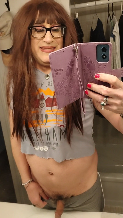 Trans Gal just had to pee!