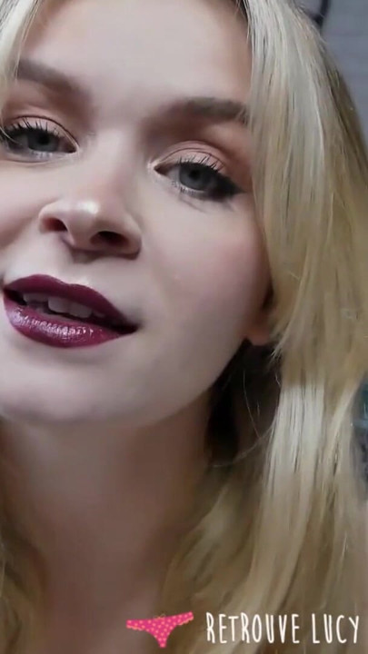 Vends-ta-culotte - Stunning French blonde dominatrix conditions you to be a good submissive slave | Clip 2