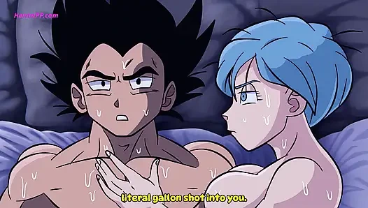 Bulmas Genie bedeutete nichts, als ein Gottes schwanz ihr enges Loch fand.