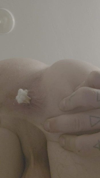 Spreading My Ass With Q-Tips Inside