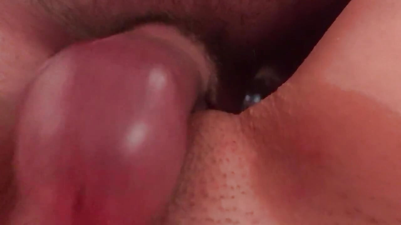 He Rubs My Clit with His Cock. He Cums. Then I Cuming Too