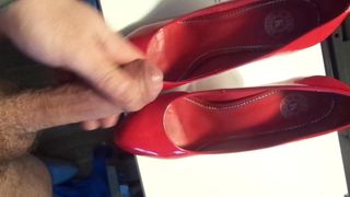my new red heels
