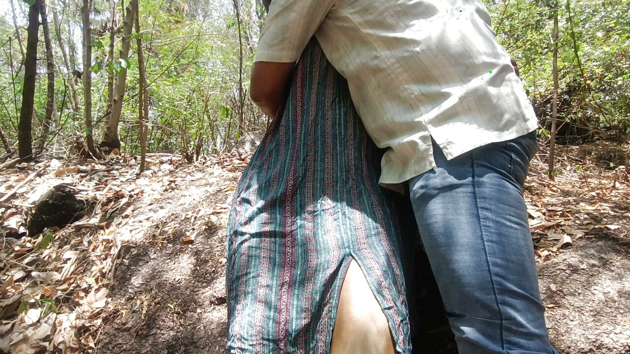 Unexpected experience in forest outdoor