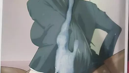 SoP Chifuyu Orimura(IS Infinite Stratos) bukkake