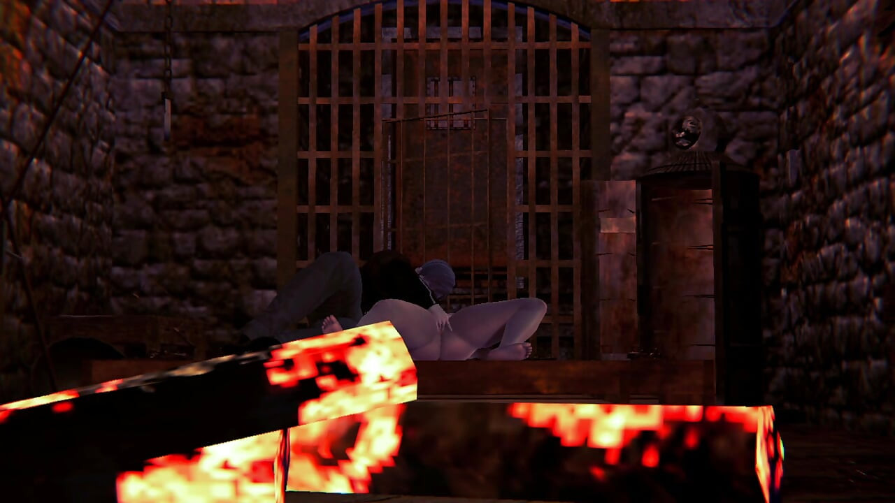 Seksualna pokorna prima zadovoljstvo od svog gospodara - 3D POTPUNA animacija