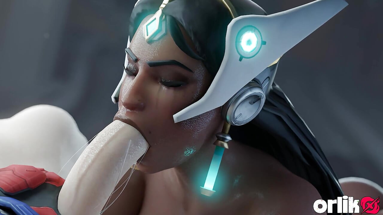 Symmetra Likes Big Dick in Her Ass - 3D Overwatch Anal Animation