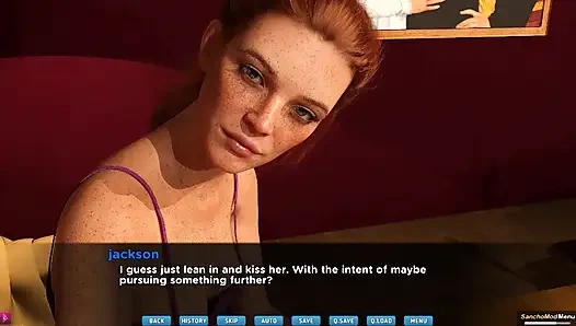 Bare witness #8 - Jackson and Mona made out on the couch