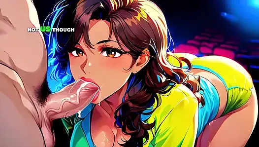 Tante semok kolombia dientot habis-habisan di ruangan bioskop sama cowok berumur