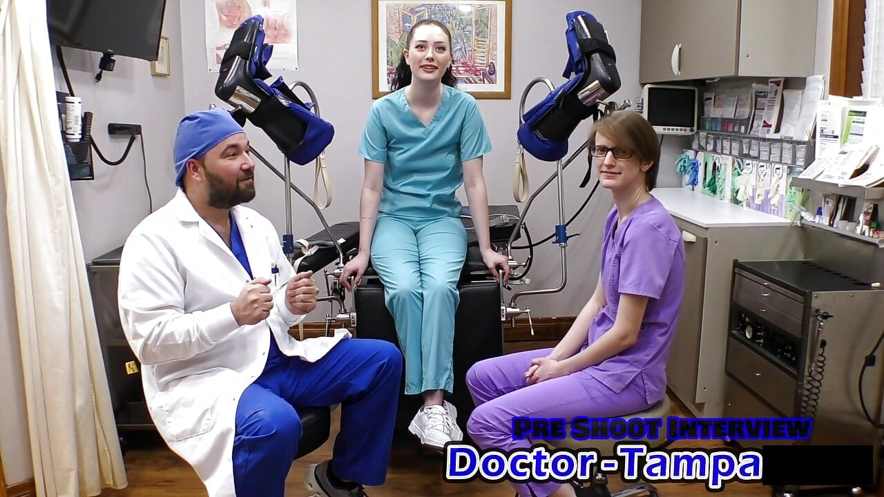 Dr Tampa - Luci Starr's 1st Gyno Exam