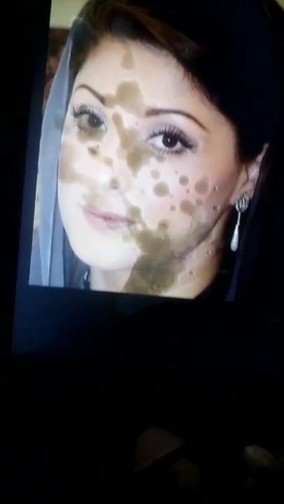 Marium nawaz cumshot tribute