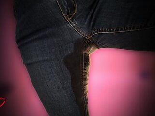 Juicydream - mon nouveau jean et le premier lavage de pisse - (1)