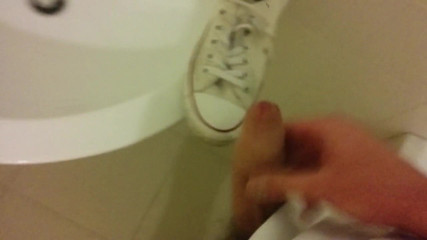 Cum On Nurse's Converse All-Star White Shoes With At Work