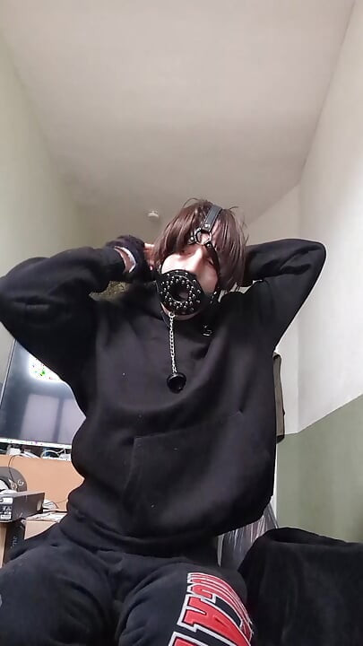 gasmask breathplay with diffrent gags