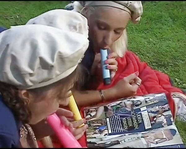 Girl Scounts From Germany Are Here to Fuck Together with Strapon