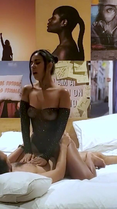Sensual Colombian fucks hotel worker | Clip 1