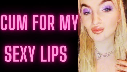 Sperma voor mijn sexy lippen - 2