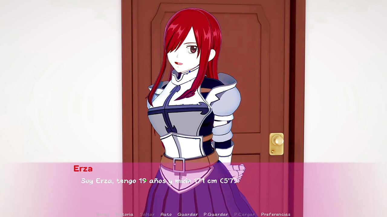 मेरा Waifu पोर्नस्टार बनना चाहता है - सुंदर Erza के साथ पोर्न की कास्टिंग