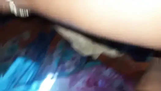 Aunty Rubbed Her Breasts Against the Penis and Also Got Her Ass Fucked