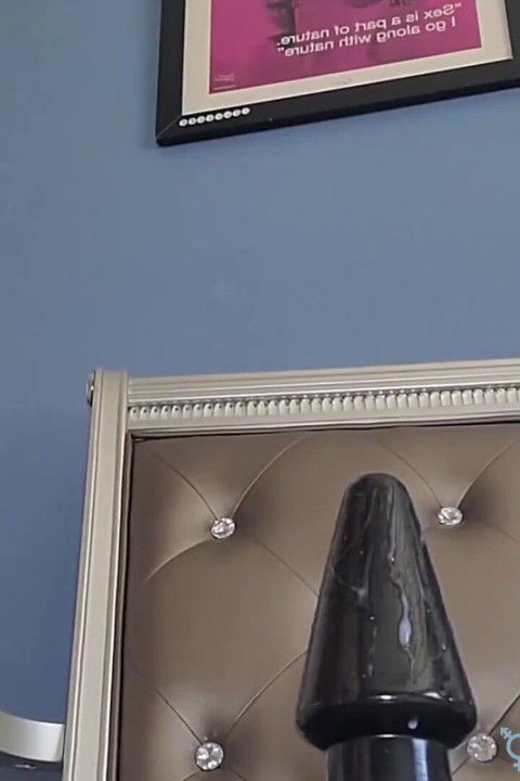 TRANSEROTICA  - Trans lady Bambi Bliss butt plugs herself solo