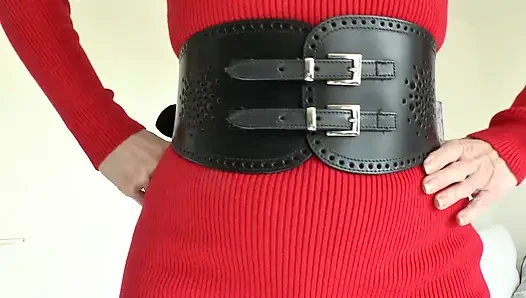 Ikat pinggang ketat lebar bagian 79 lady victoria valente