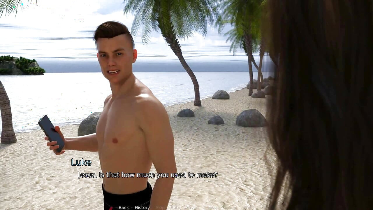 The East Block Boyfriend Fucks Hard His Girlfriend's Stepmom on the Beach - Episode 32