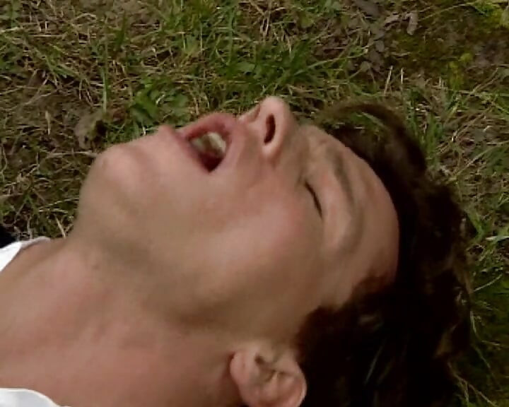 Two stunning French babes getting assholes drilled in outdoor threesome