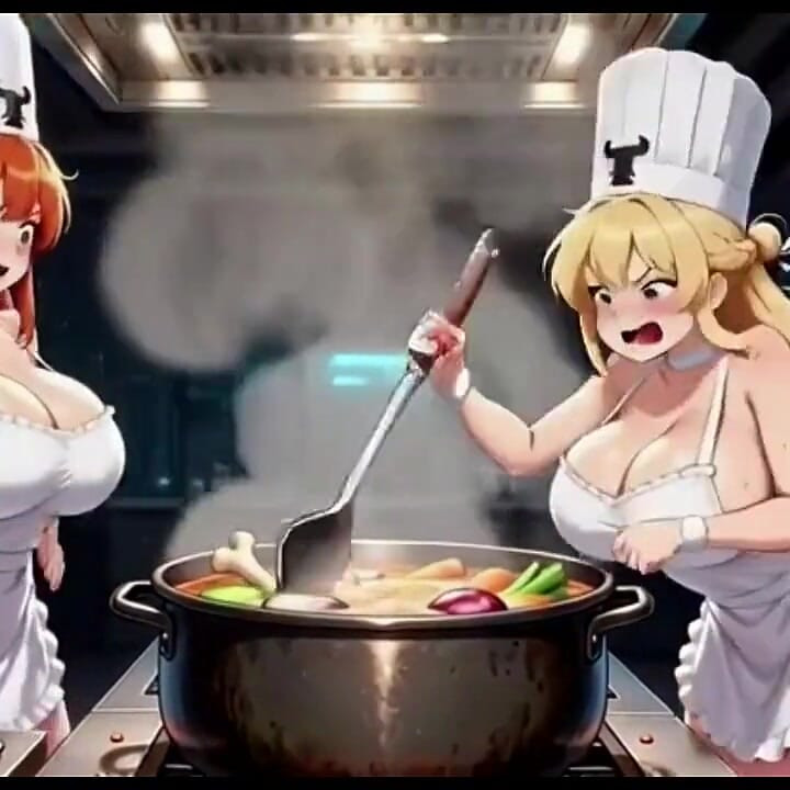 Funny Cook Video, Ai Animation
