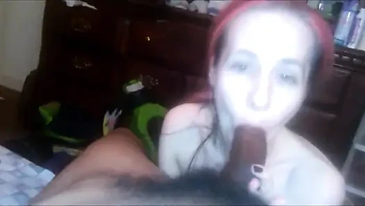 Lil mary liebt es, meinen schwanz zu lutschen