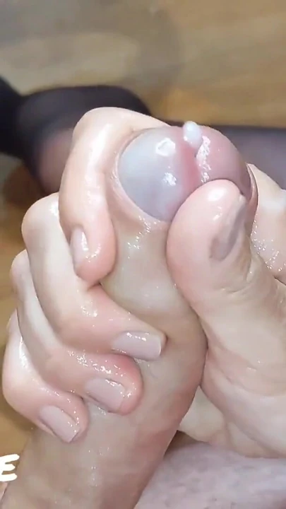 Must-see moment from "Ball Squeezing And Glans Polishing For An Extra Sensitive Cock! (Milking-time)"