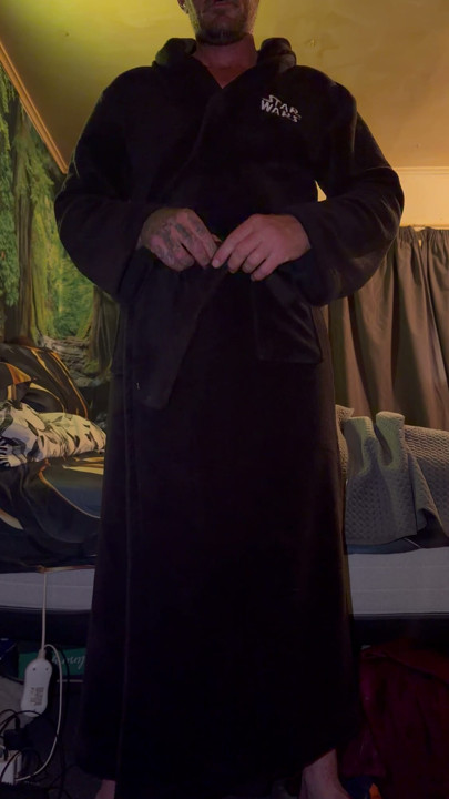 Let’s see what’s hiding under the gown.