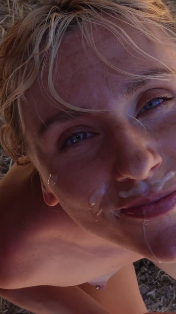 Thrilling moment from "Top Facial Cumshots Compilation"