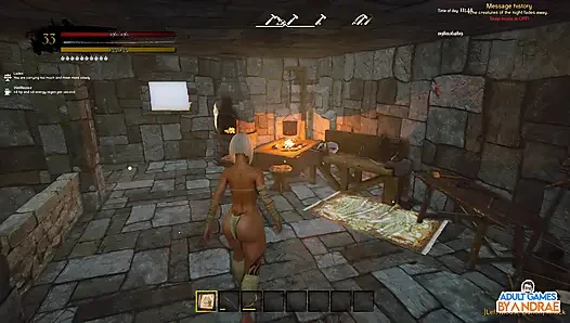 Ep11: Stonehouse Upgrades: Room/bath and Bronze Weapon Crafting in Wicked Island