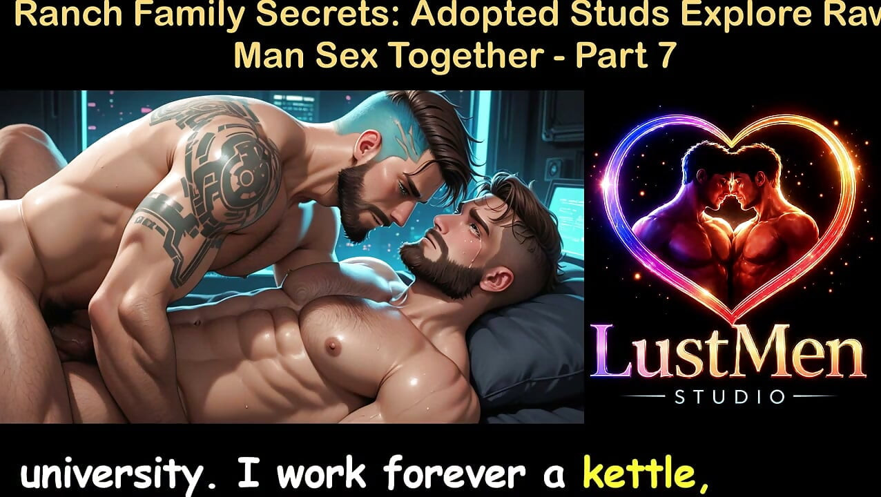 English Audio Gay Sex Story - Ranch Secrets Adopted Studs Explore Raw Man Sex Together - Part 7