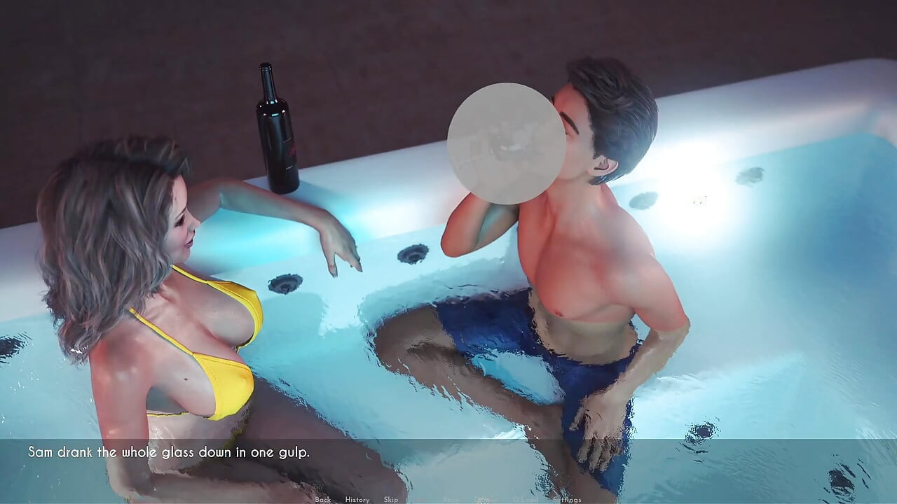 Awam Sophia Real follada - ¿qué tan lejos llegará Sophia con Sam? Parte 1: De la fiesta al jacuzzi del patio trasero