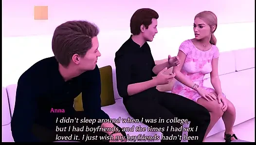 A perfect marriage #19: Anne, Chris, and David went out after work