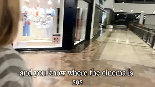 Первая Встреча В Кинотеатре Привела К Сексу С Блондинкой С Большой Попой И Эякуляции Внутрь