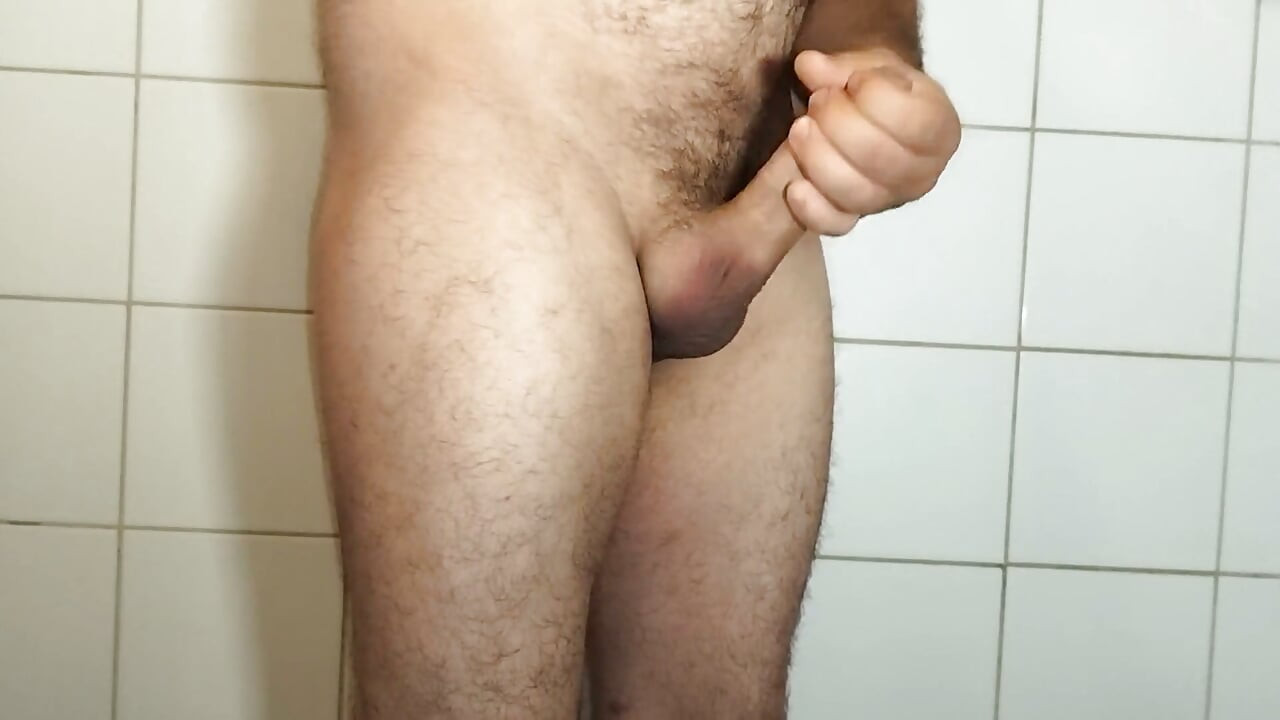 Masturbation on Bathroom