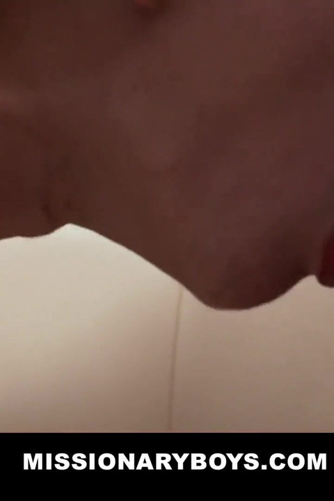 Young missionary boy gets aggressively spitroasted