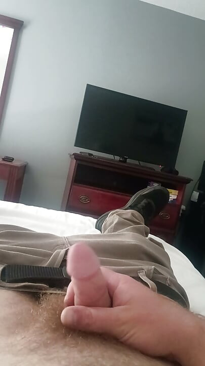 Stroking Cumshot