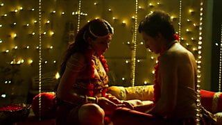 Indische actrice Isha Chabbra hete seks op kamasutra -manier