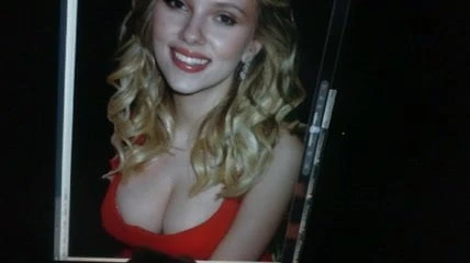 Scarlett Johansson Cum Tribute