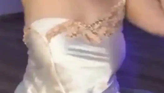 Blowjob and anal beads in doggy style with jucielussie