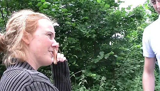 If Stepdad Knew! Stepmom Meets Outside to Do Naughty Things!
