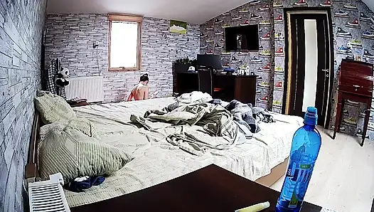 Stella Solo Full Naked Workout – Real Homemade Amateur