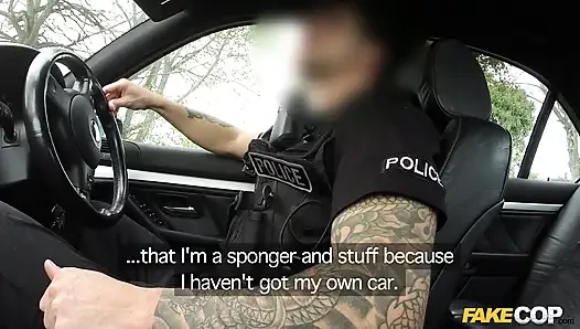 Fake Cop - Unfaithful Girlfriend Candi Coxx Cucks Her BF