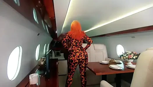 Backstage From Photosession, 4 Catsuits and Fly Jet Photoshoot
