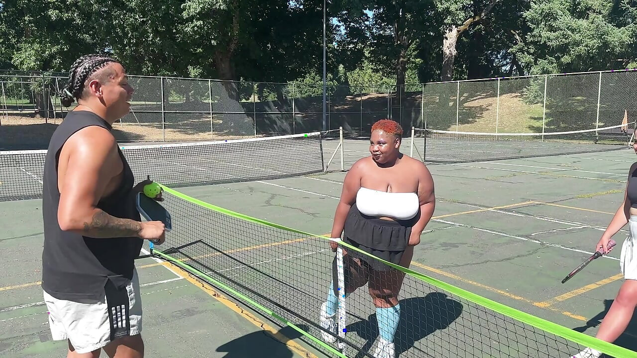 Pickleball Dinking Threesome With Coach - Cliff Media Productions
