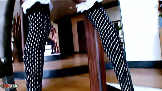 Pantat bahenol si cewek mungil kulit hitam aysha anderson dientot habis-habisan sama kontol raksasa pria kulit hitam